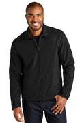 Port Authority Mechanic Soft Shell Jacket J417 - Black - front