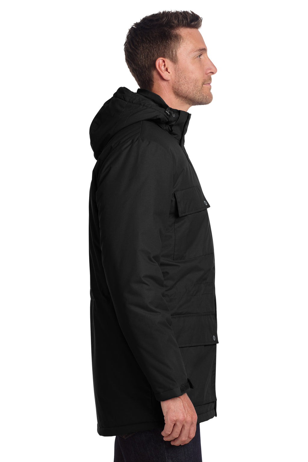 Port Authority Excursion Parka J599 - Deep Black - side