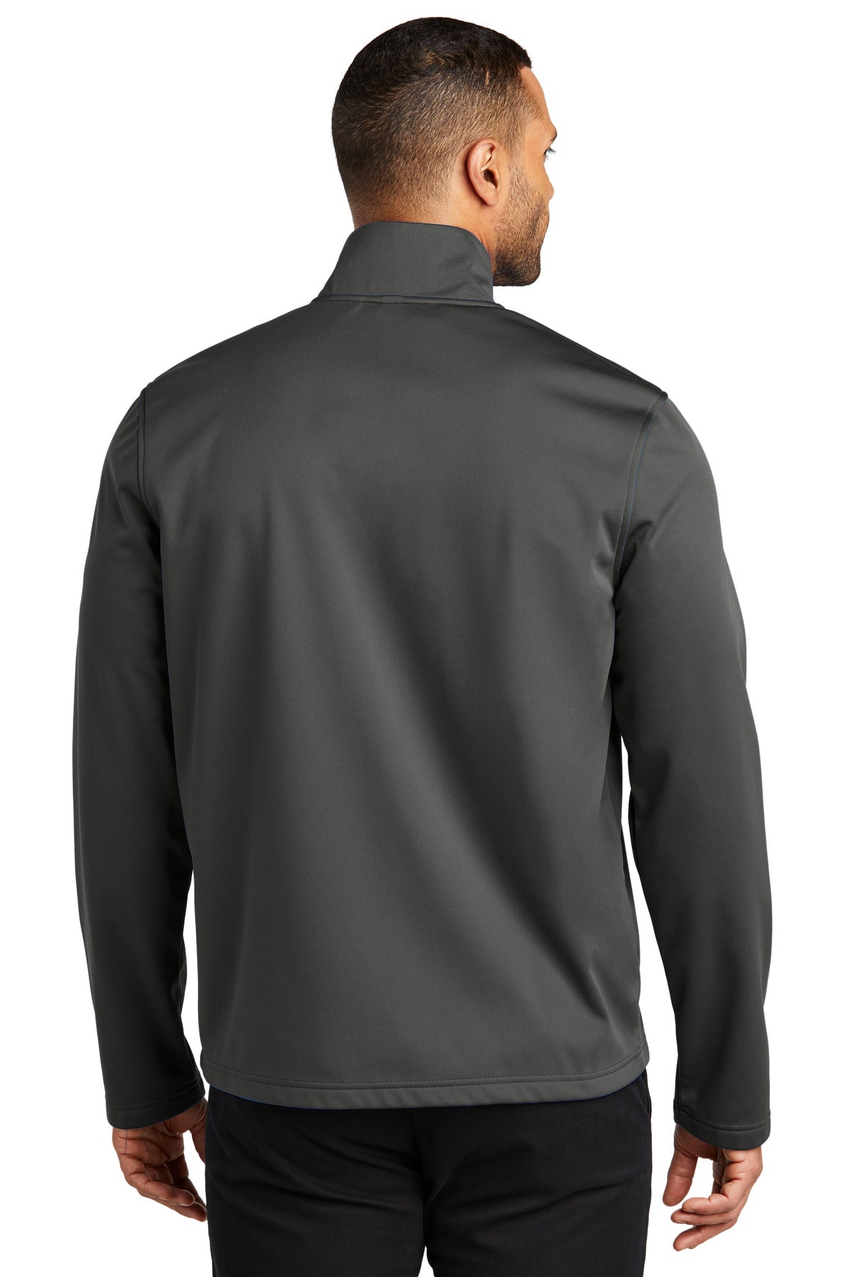 Port Authority Flexshell Jacket J617 - Grey Steel - back