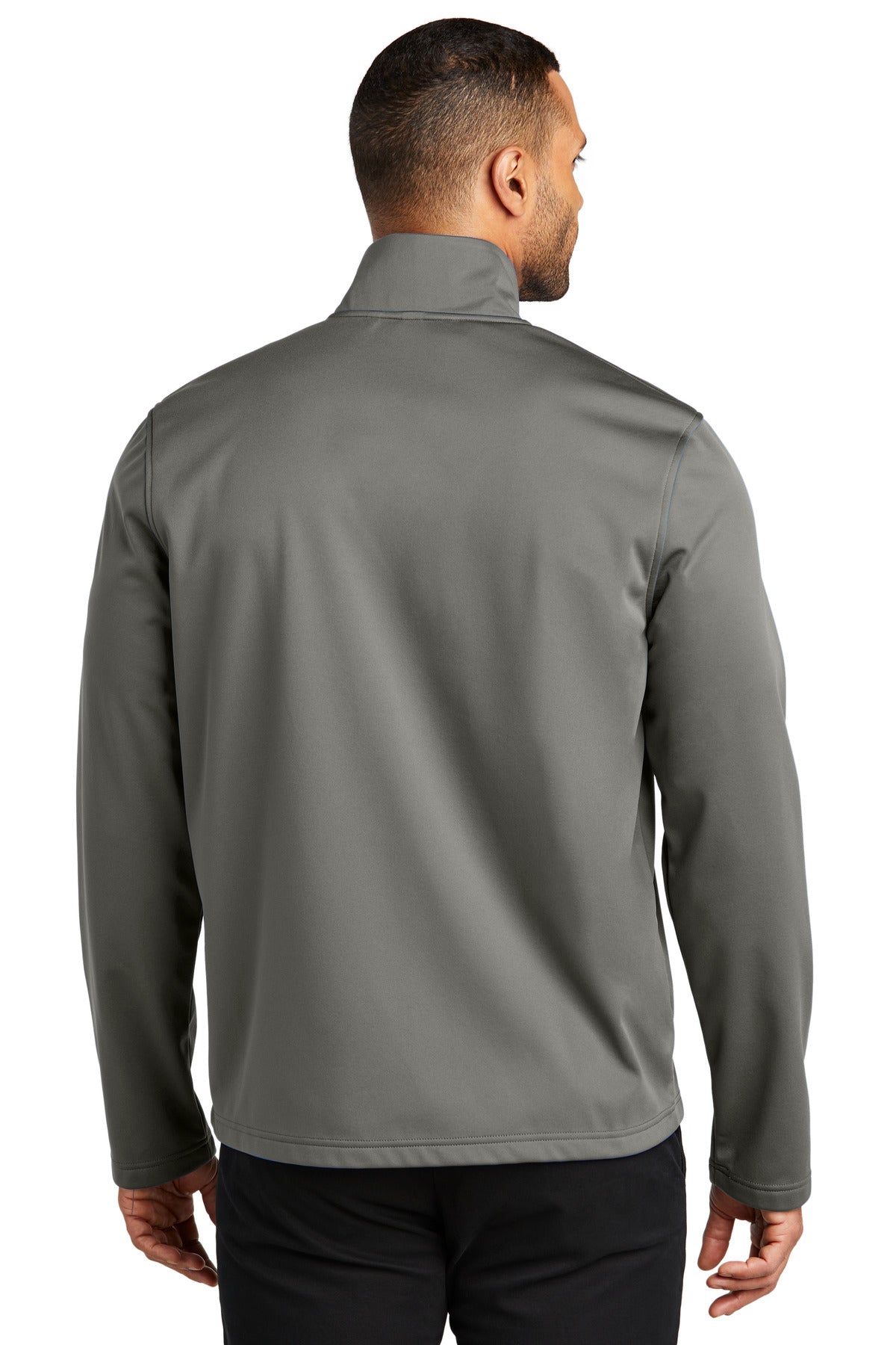 Port Authority Flexshell Jacket J617 - Smoke Grey - back