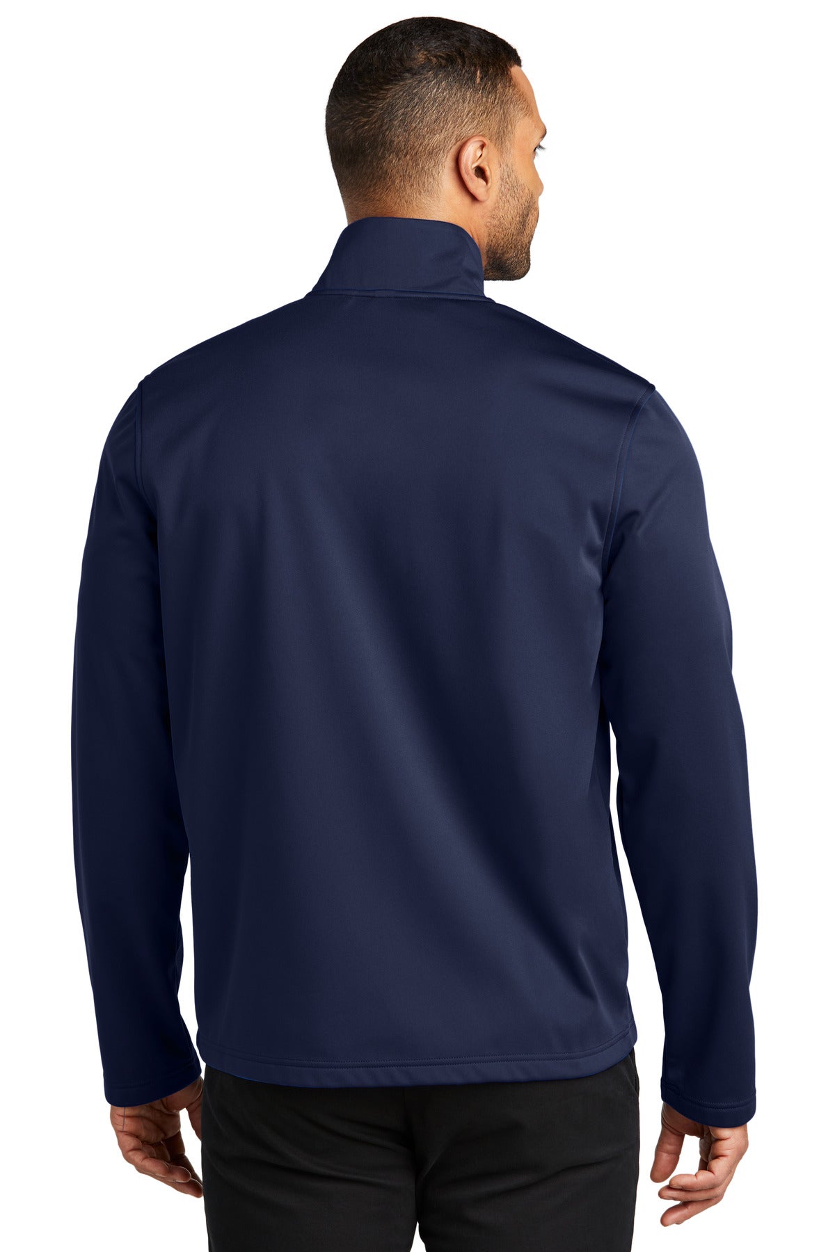 Port Authority Flexshell Jacket J617 - True Navy - back