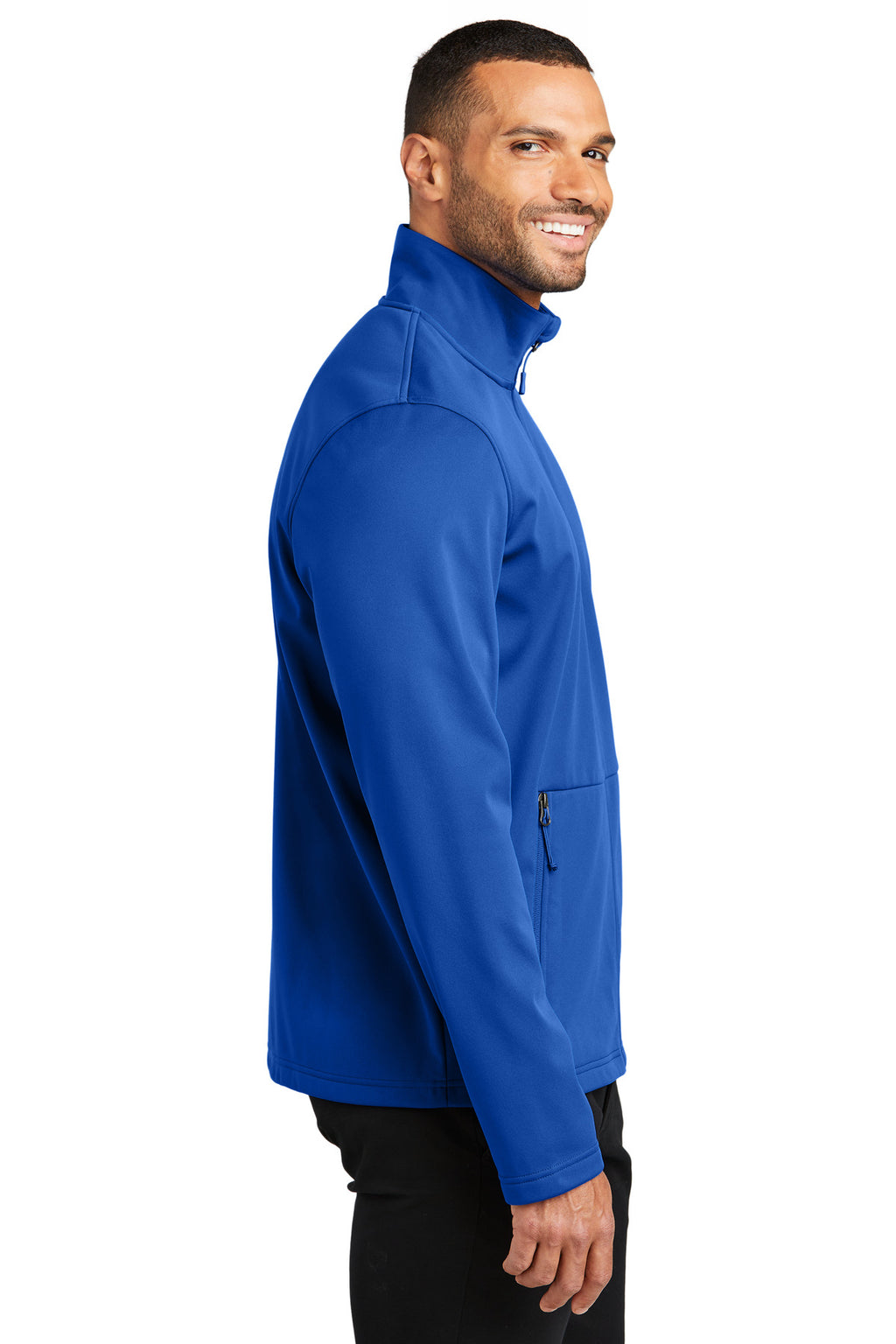 Port Authority Flexshell Jacket J617 - True Royal - side