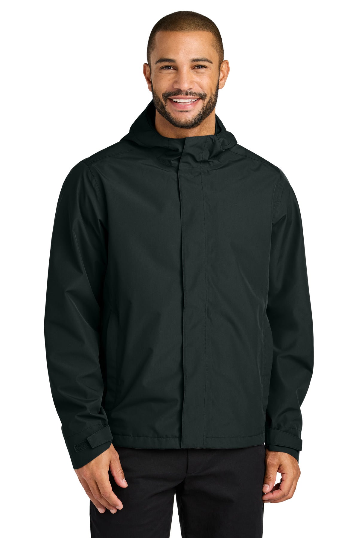 Port Authority C-FREE Rain Jacket J714 - Deep Black - front
