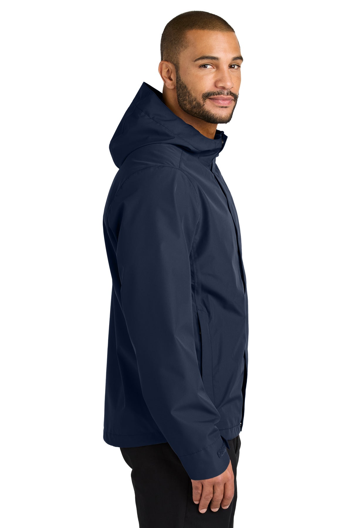 Port Authority C-FREE Rain Jacket J714 - True Navy - side
