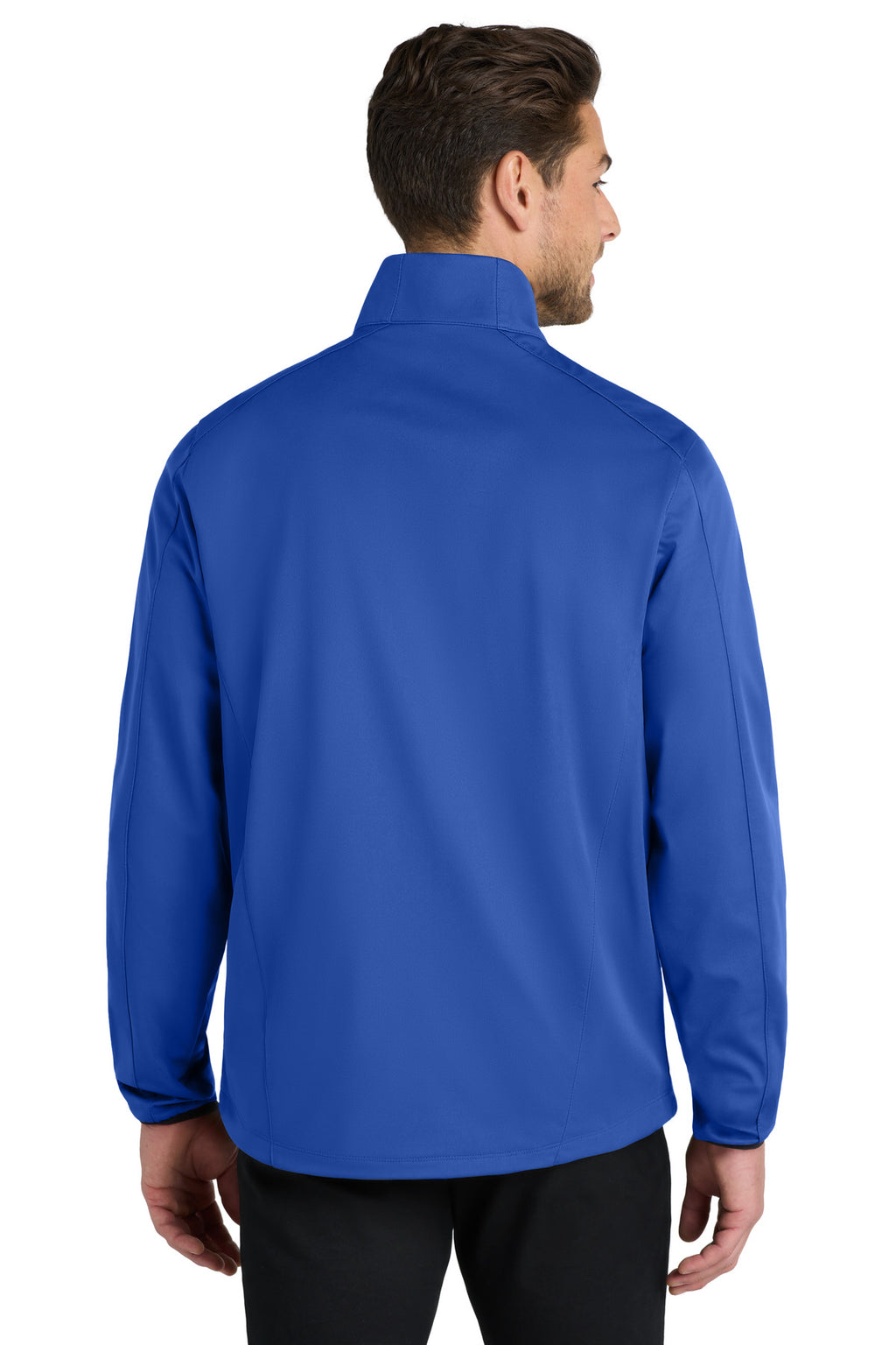 Port Authority Active Soft Shell Jacket. J717 - True Royal - back