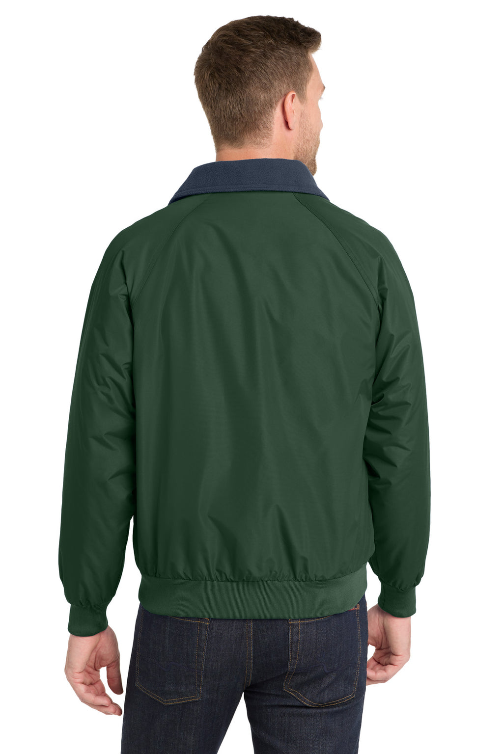 Port Authority Challenger Jacket. J754 - True Hunter/ True Navy - back