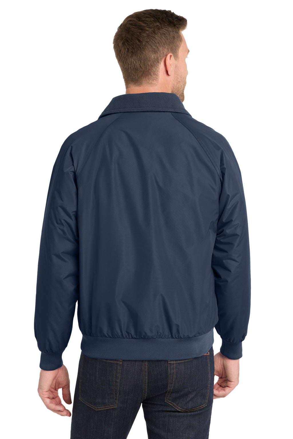 Port Authority Challenger Jacket. J754 - True Navy/ True Navy - back