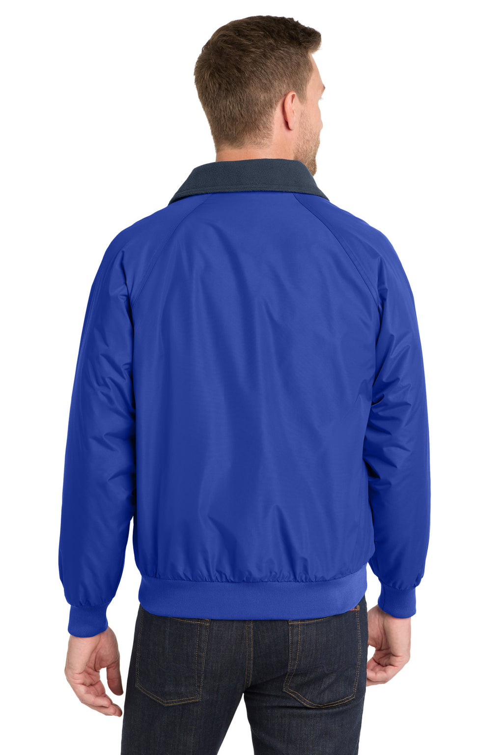 Port Authority Challenger Jacket. J754 - True Royal/ True Navy - back