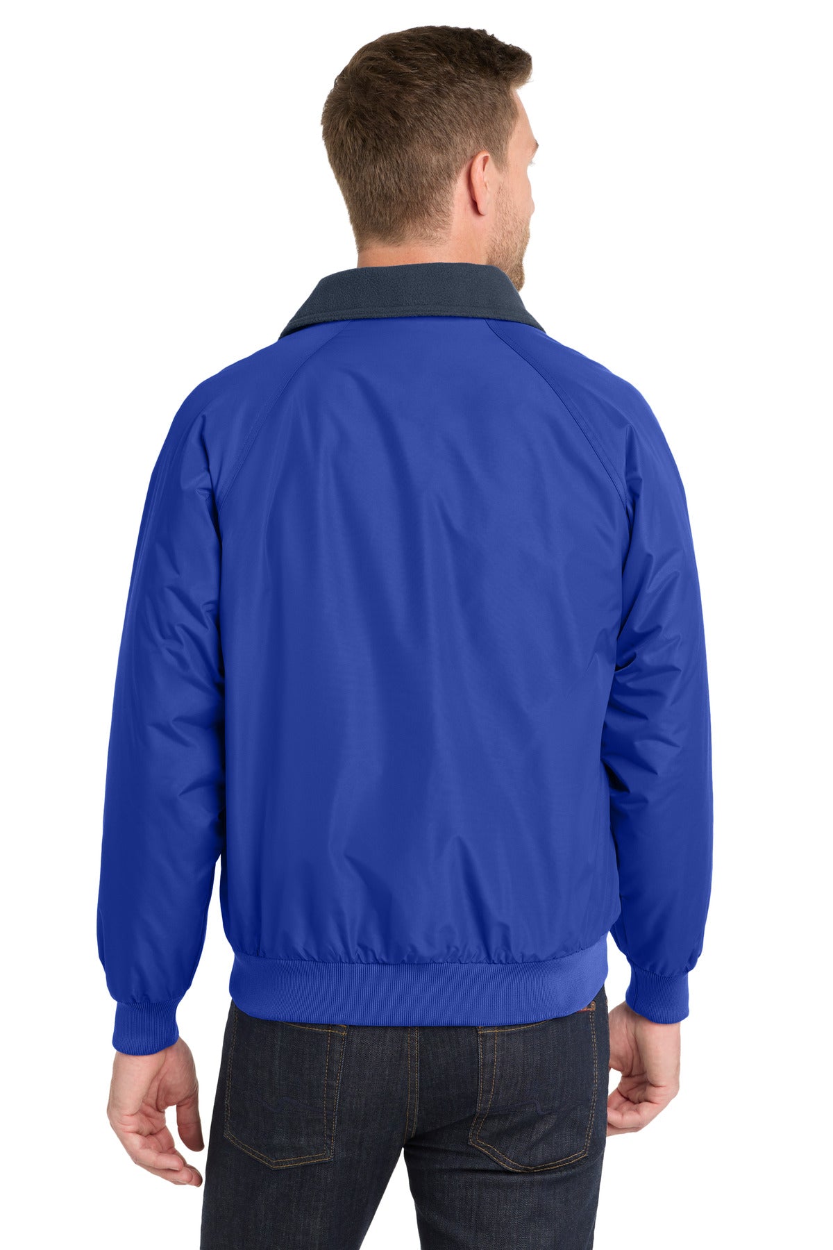 Port Authority Challenger Jacket. J754 - True Royal/ True Navy - back