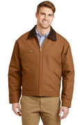CornerStone - Duck Cloth Work Jacket. J763 - Duck Brown - front