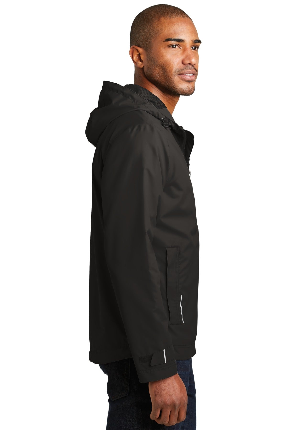 Port Authority Northwest Slicker. J7710 - Black - side
