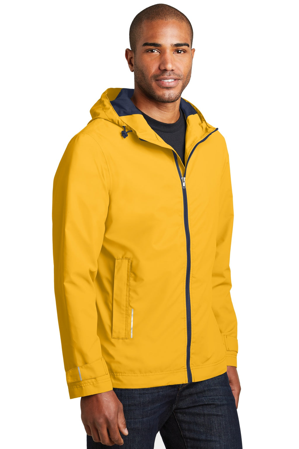 Port Authority Northwest Slicker. J7710 - Slicker Yellow - three_q