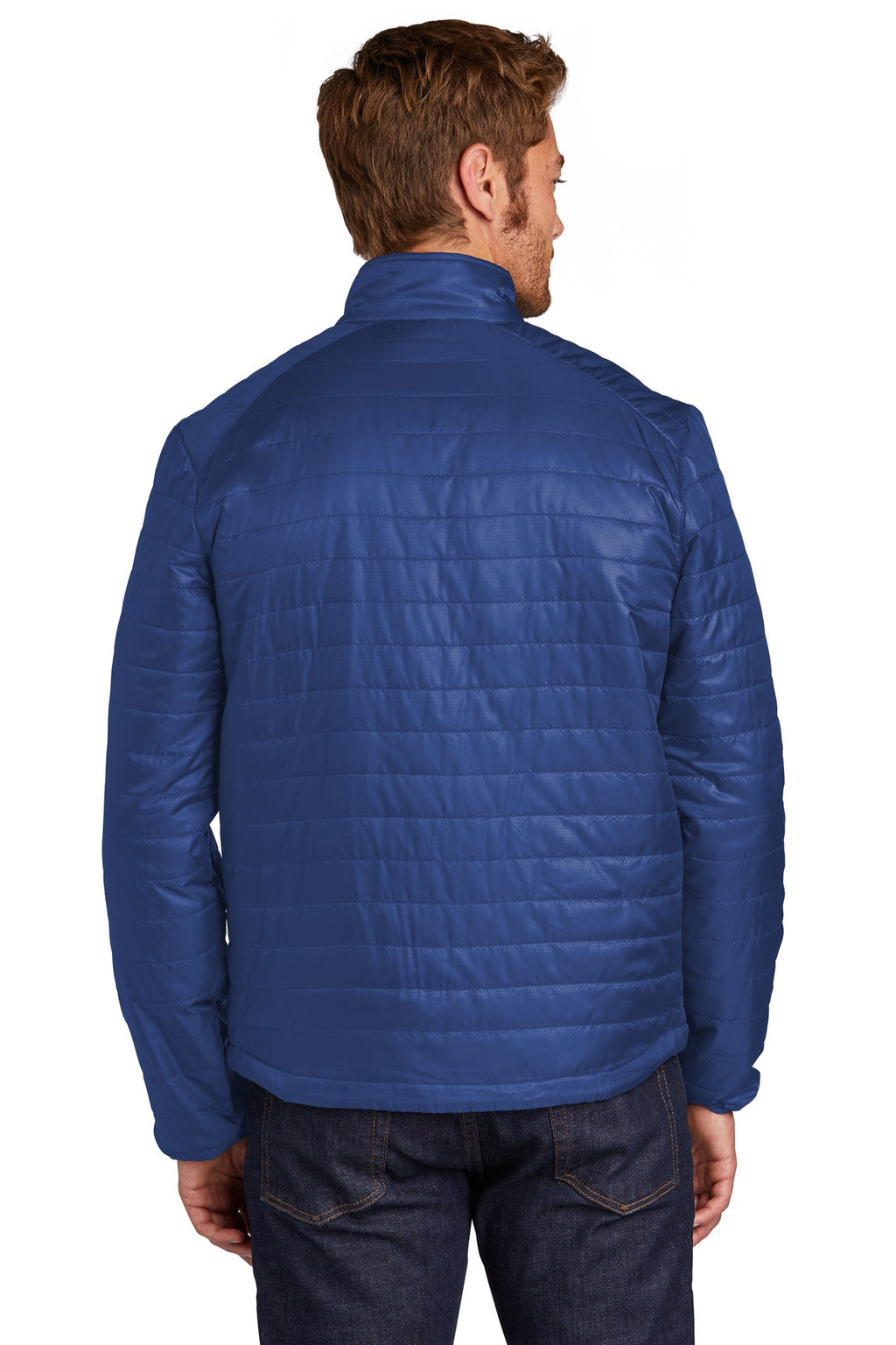 Port Authority Packable Puffy Jacket J850 - Cobalt Blue - back