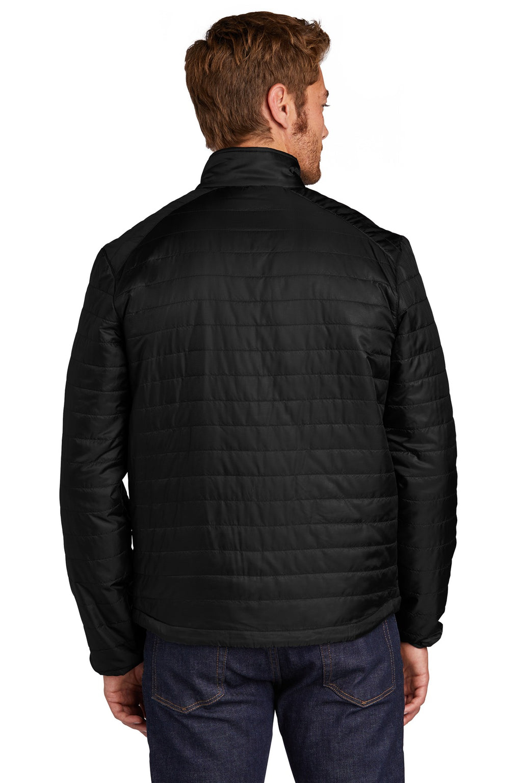Port Authority Packable Puffy Jacket J850 - Deep Black - back