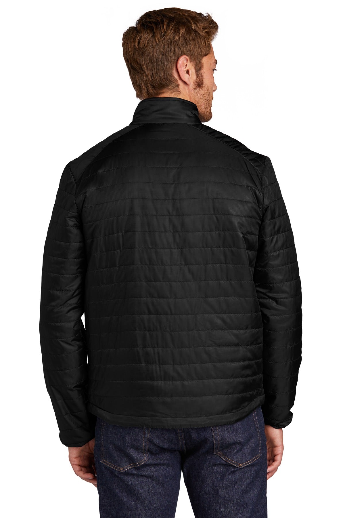 Port Authority Packable Puffy Jacket J850 - Deep Black - back