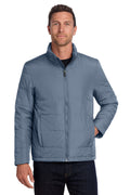 Port Authority Puffer Jacket J852 - Dusk Blue - front