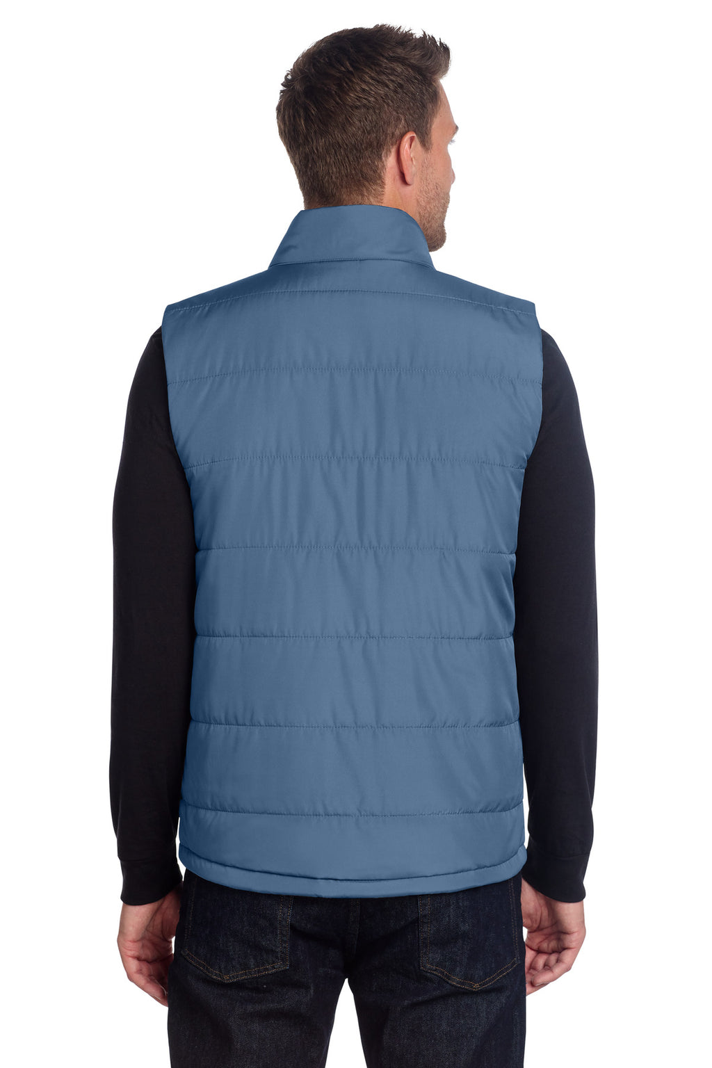 Port Authority Puffer Vest J853 - Dusk Blue - back