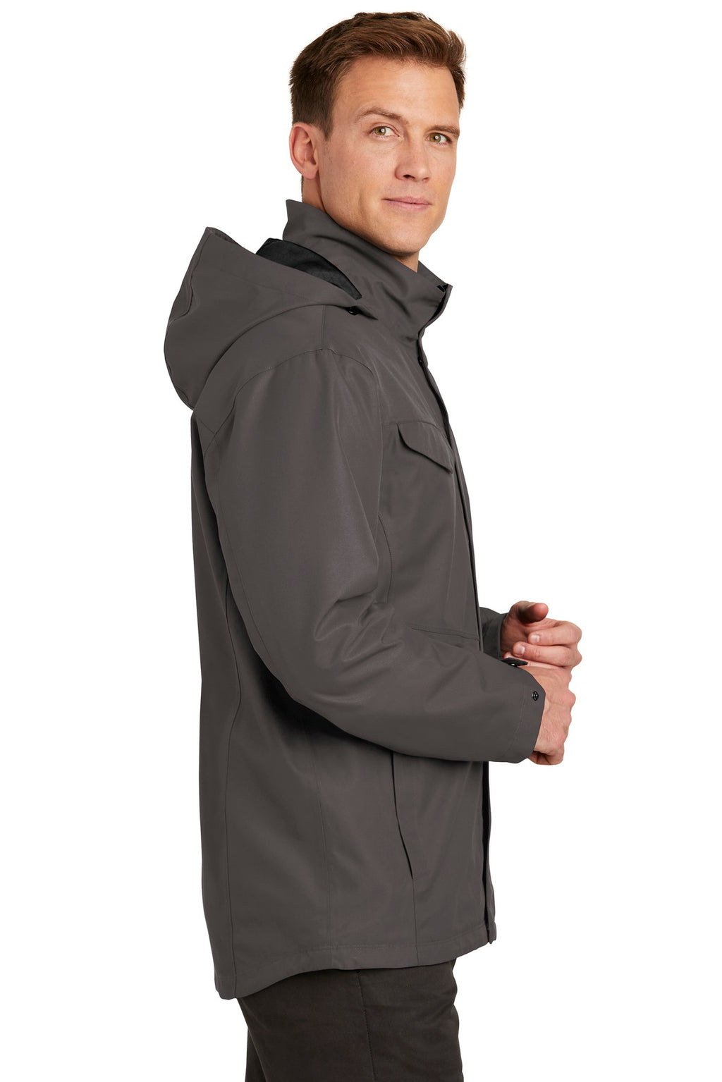 Port Authority Collective Outer Shell Jacket. J900 - Graphite - side