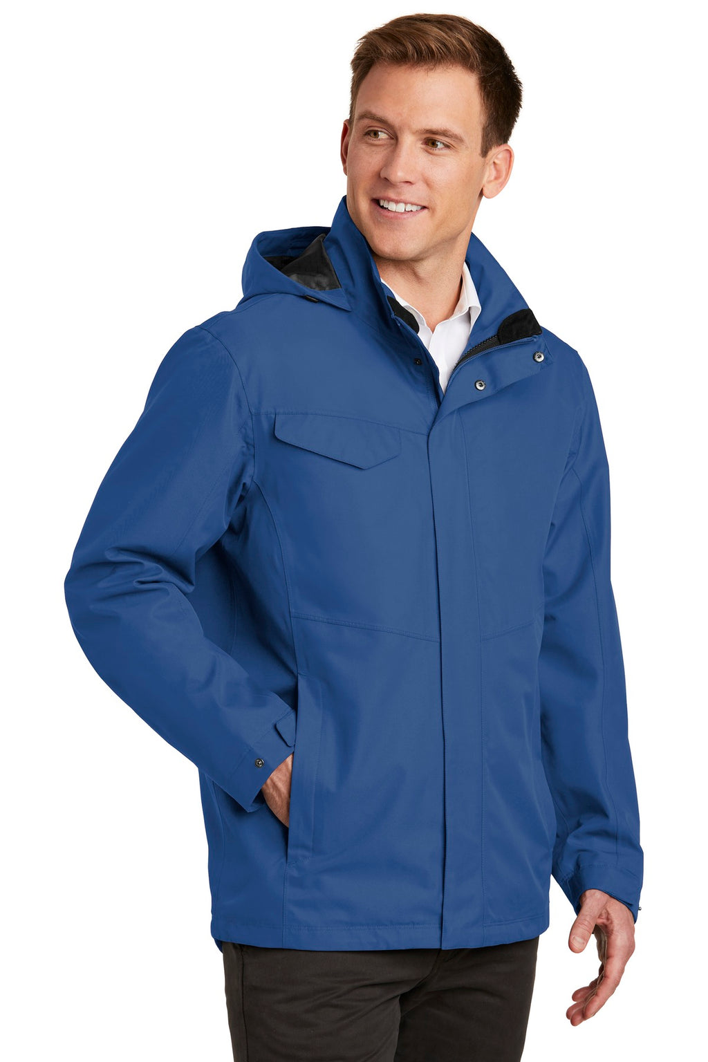 Port Authority Collective Outer Shell Jacket. J900 - Night Sky Blue - three_q