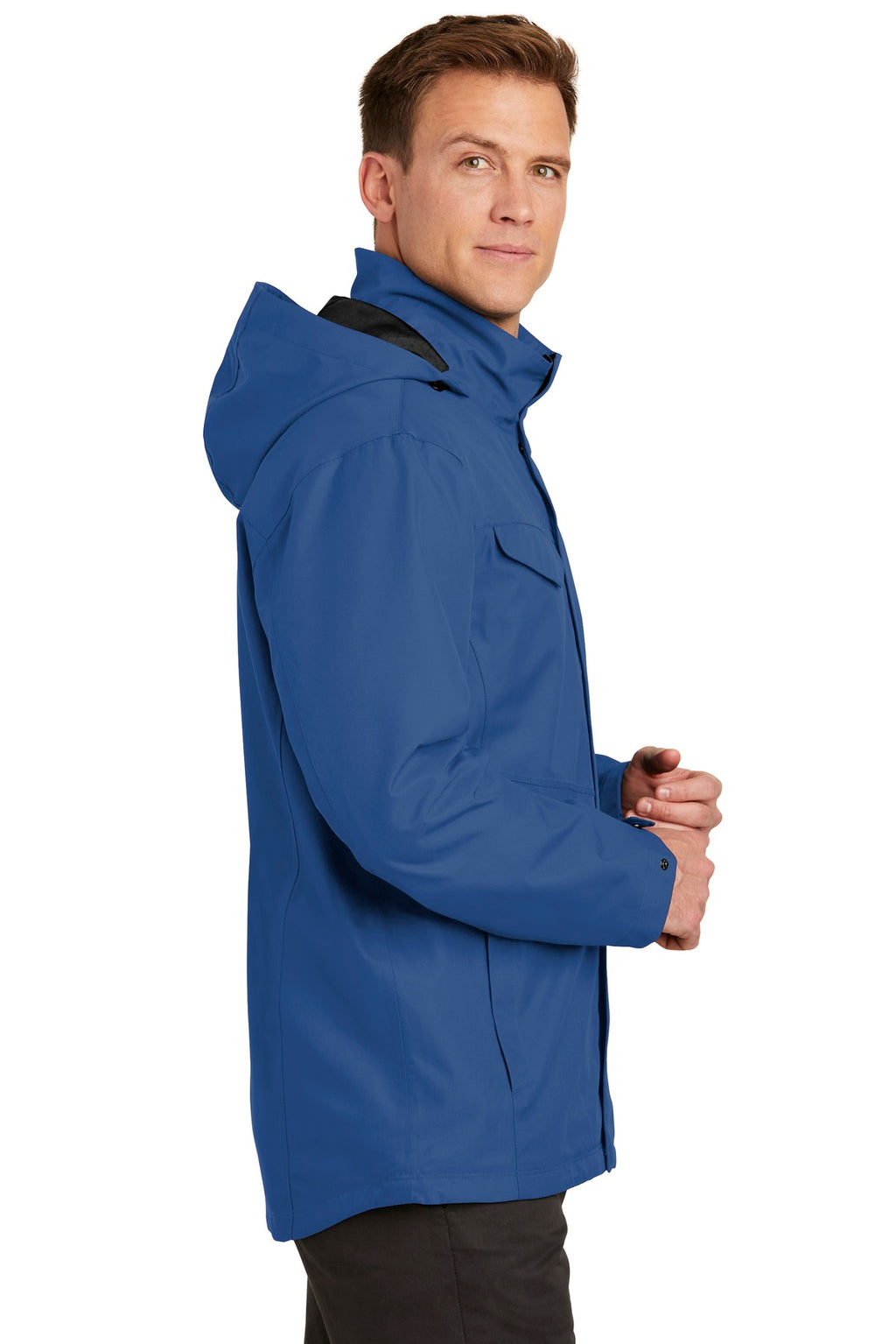 Port Authority Collective Outer Shell Jacket. J900 - Night Sky Blue - side