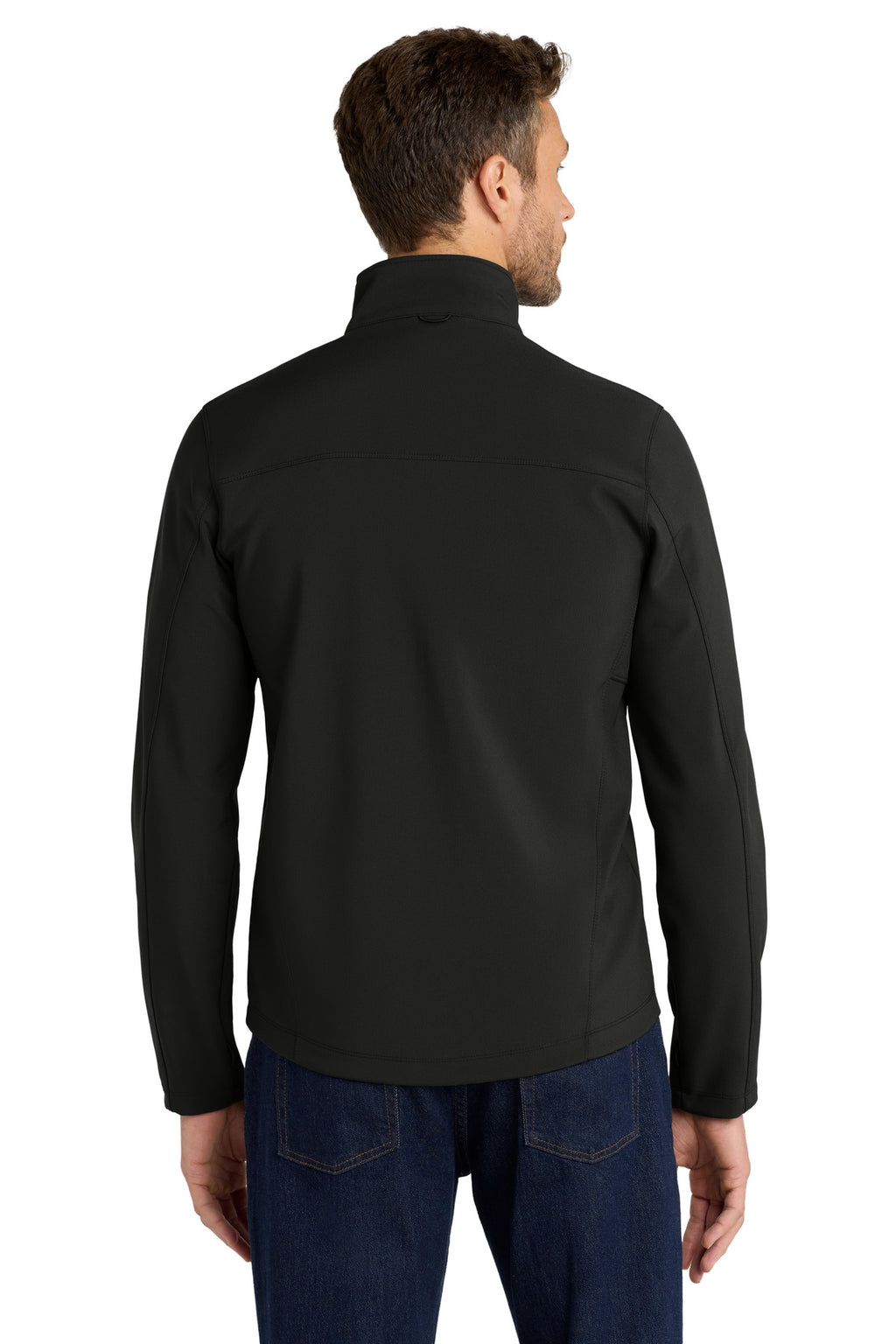 Port Authority Collective Soft Shell Jacket. J901 - Deep Black - back