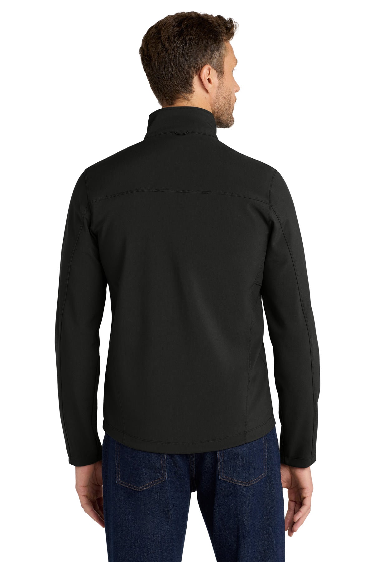 Port Authority Collective Soft Shell Jacket. J901 - Deep Black - back