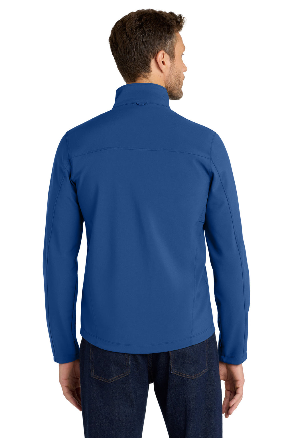 Port Authority Collective Soft Shell Jacket. J901 - Night Sky Blue - back