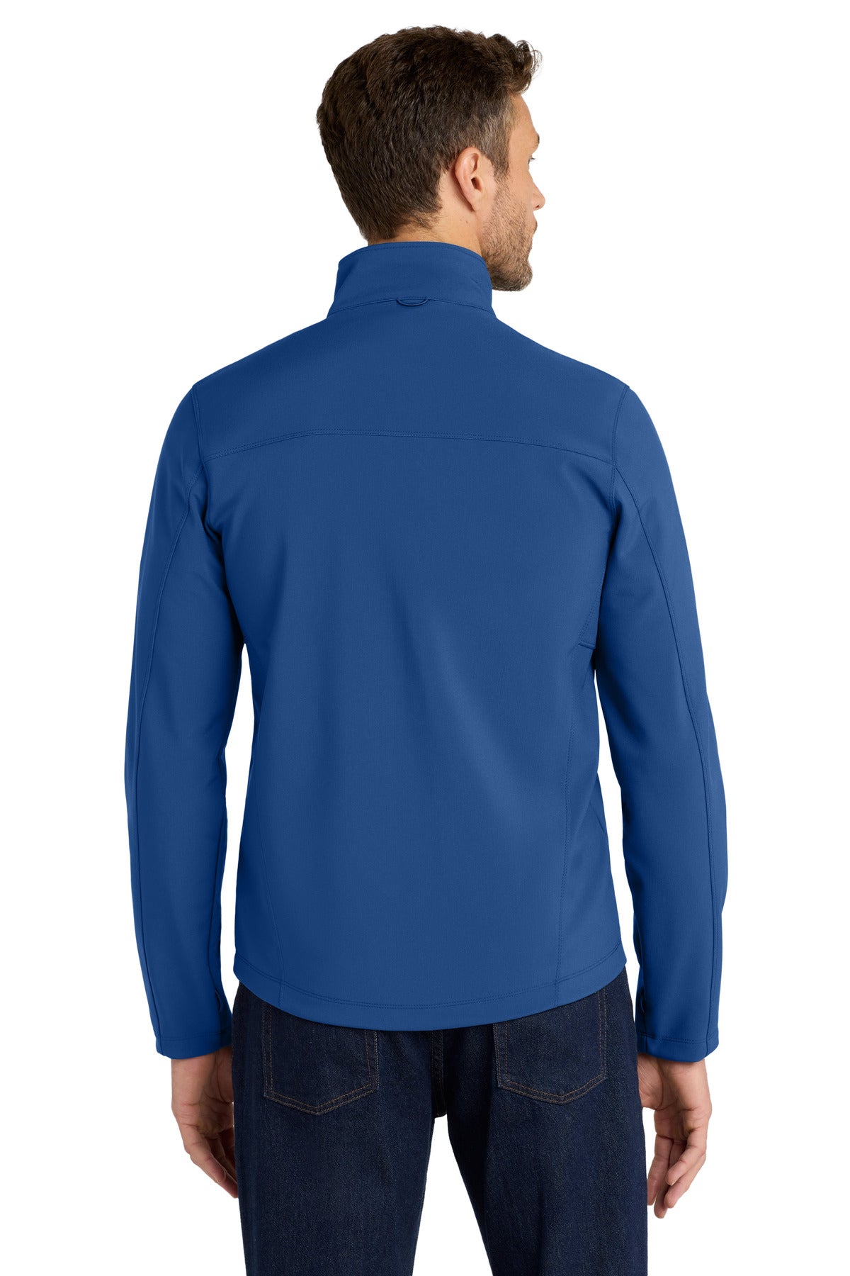 Port Authority Collective Soft Shell Jacket. J901 - Night Sky Blue - back