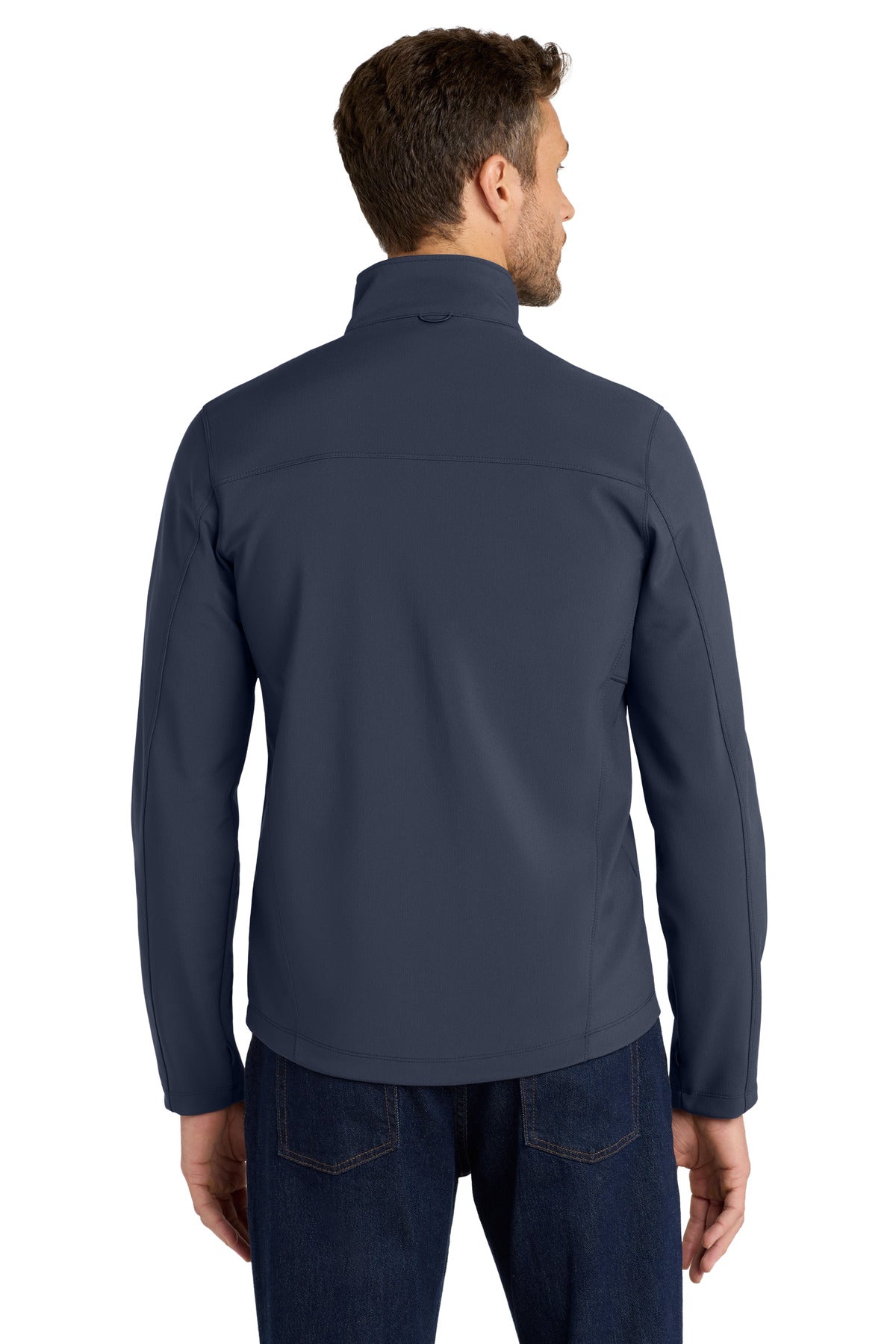 Port Authority Collective Soft Shell Jacket. J901 - River Blue Navy - back