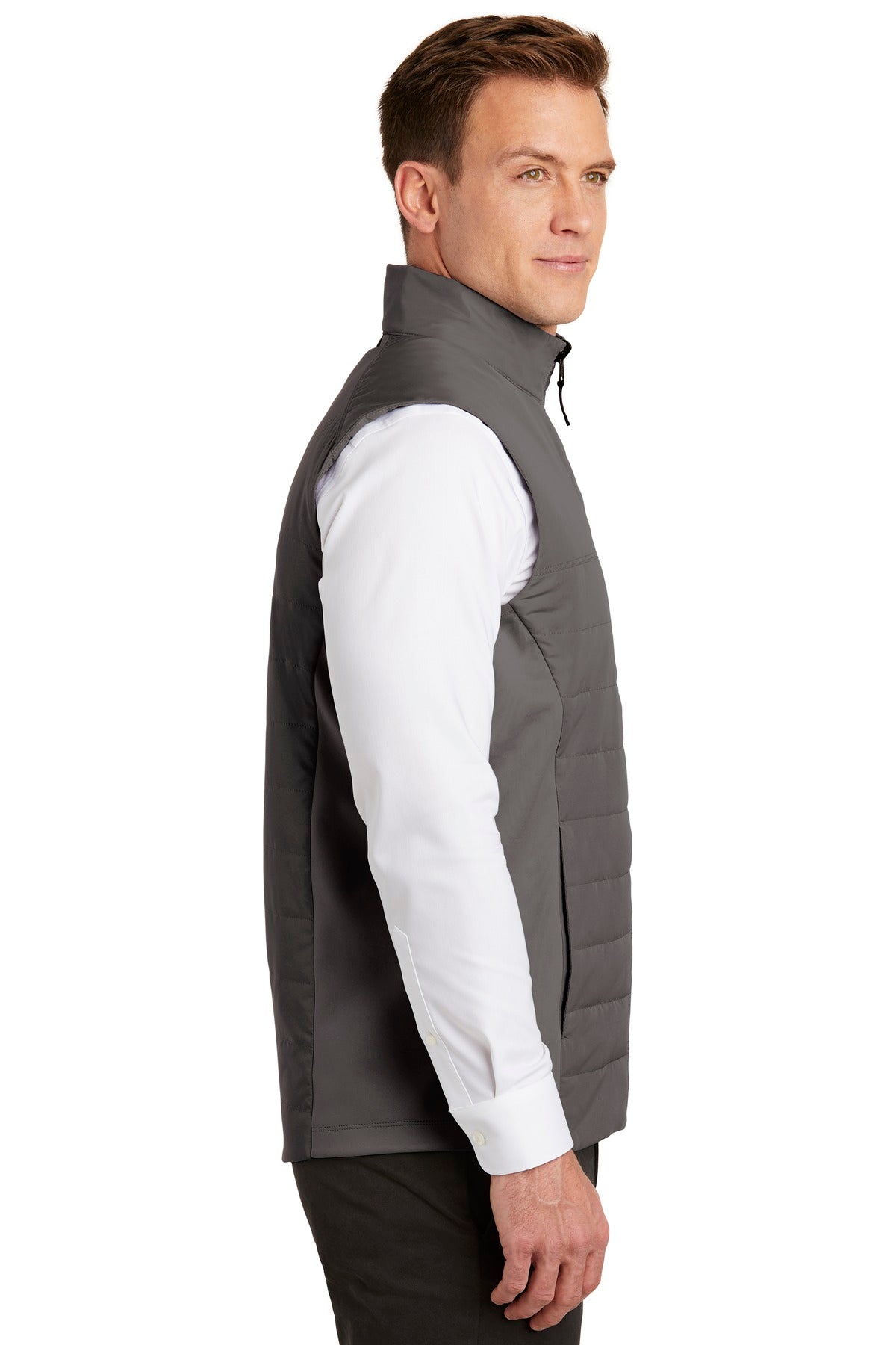 Port Authority Collective Insulated Vest. J903 - Graphite - side
