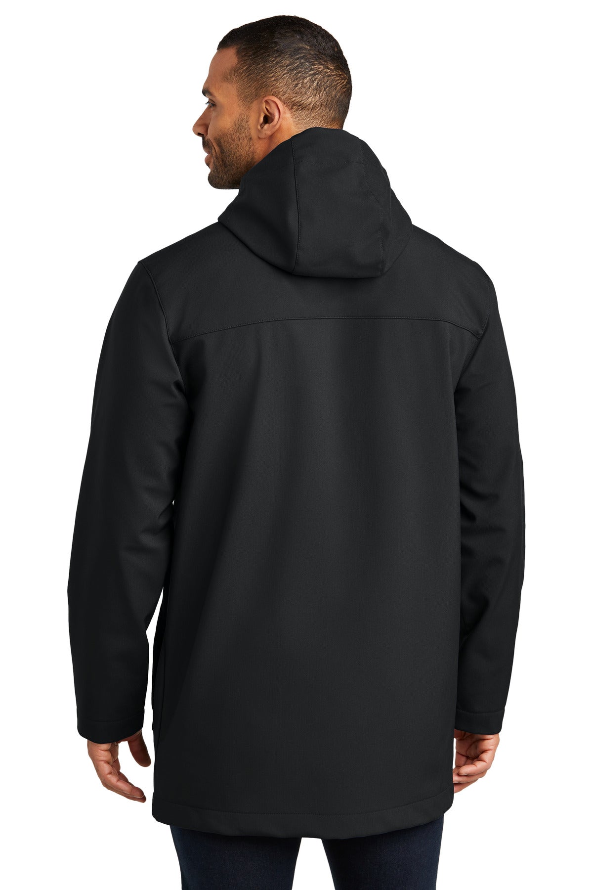 Port Authority Collective Outer Soft Shell Parka J919 - Deep Black - back