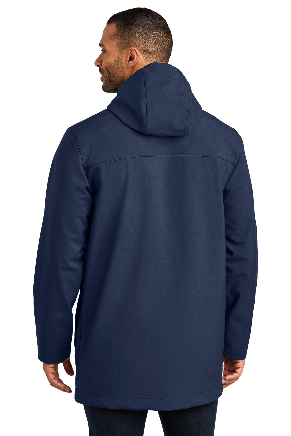 Port Authority Collective Outer Soft Shell Parka J919 - River Blue Navy - back