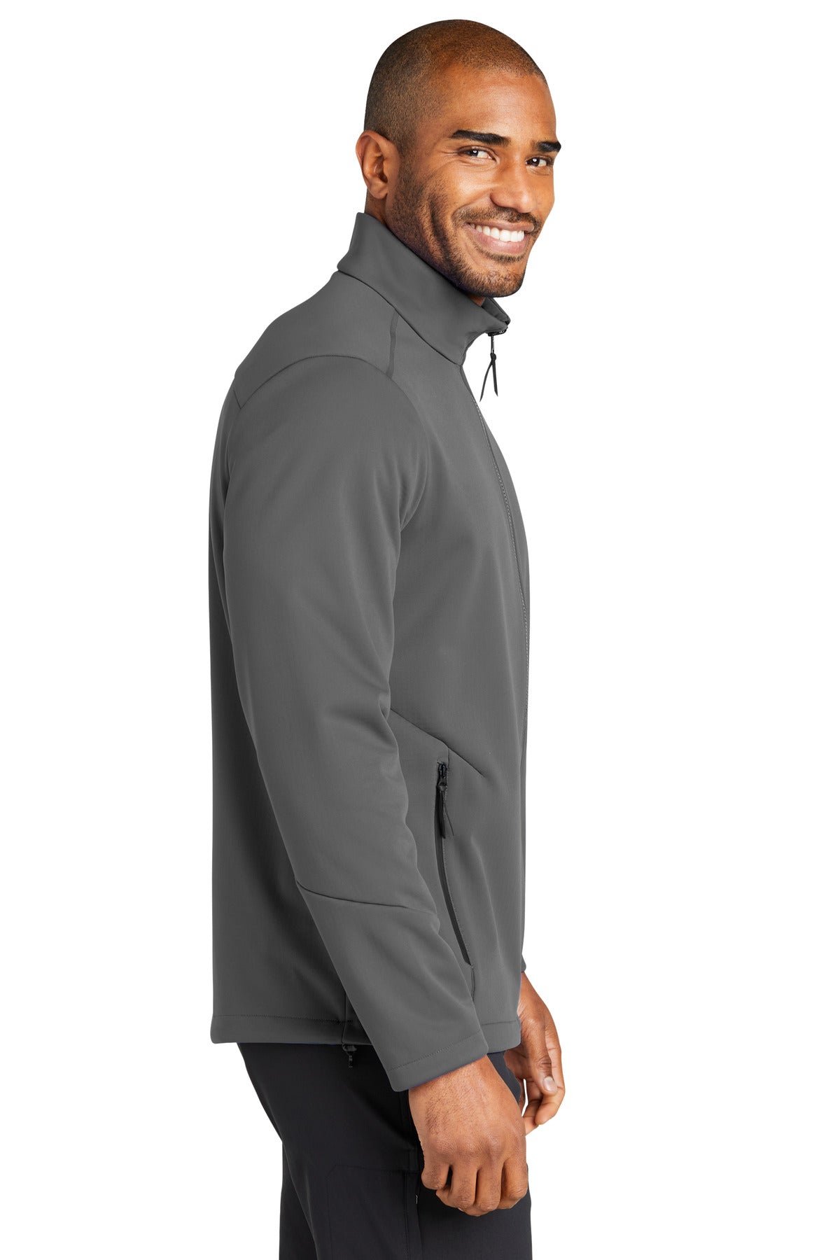 Port Authority Collective Tech Soft Shell Jacket J921 - Graphite - side