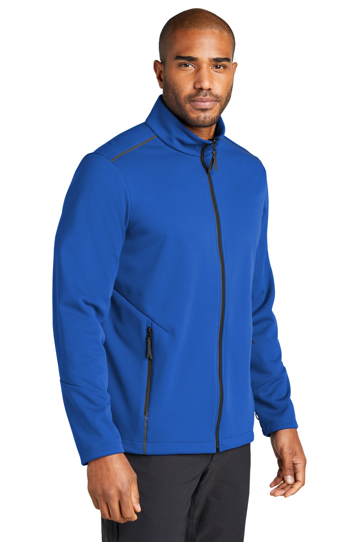 Port Authority Collective Tech Soft Shell Jacket J921 - True Royal - three_q