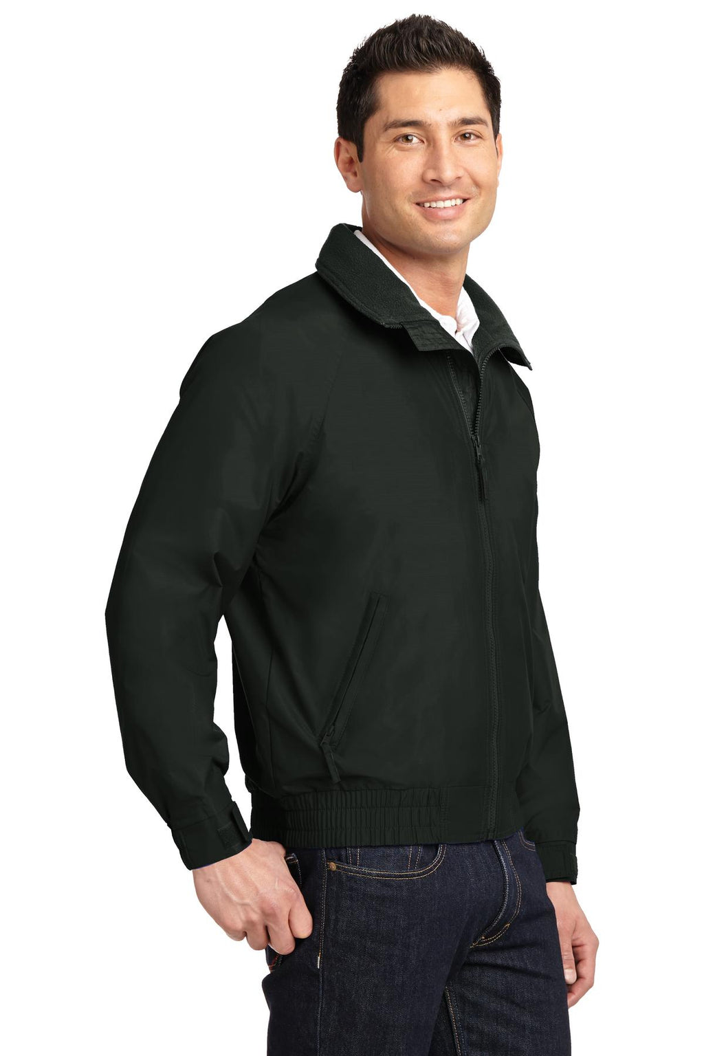 Port Authority Competitor Jacket. JP54 - True Black/ True Black - three_q