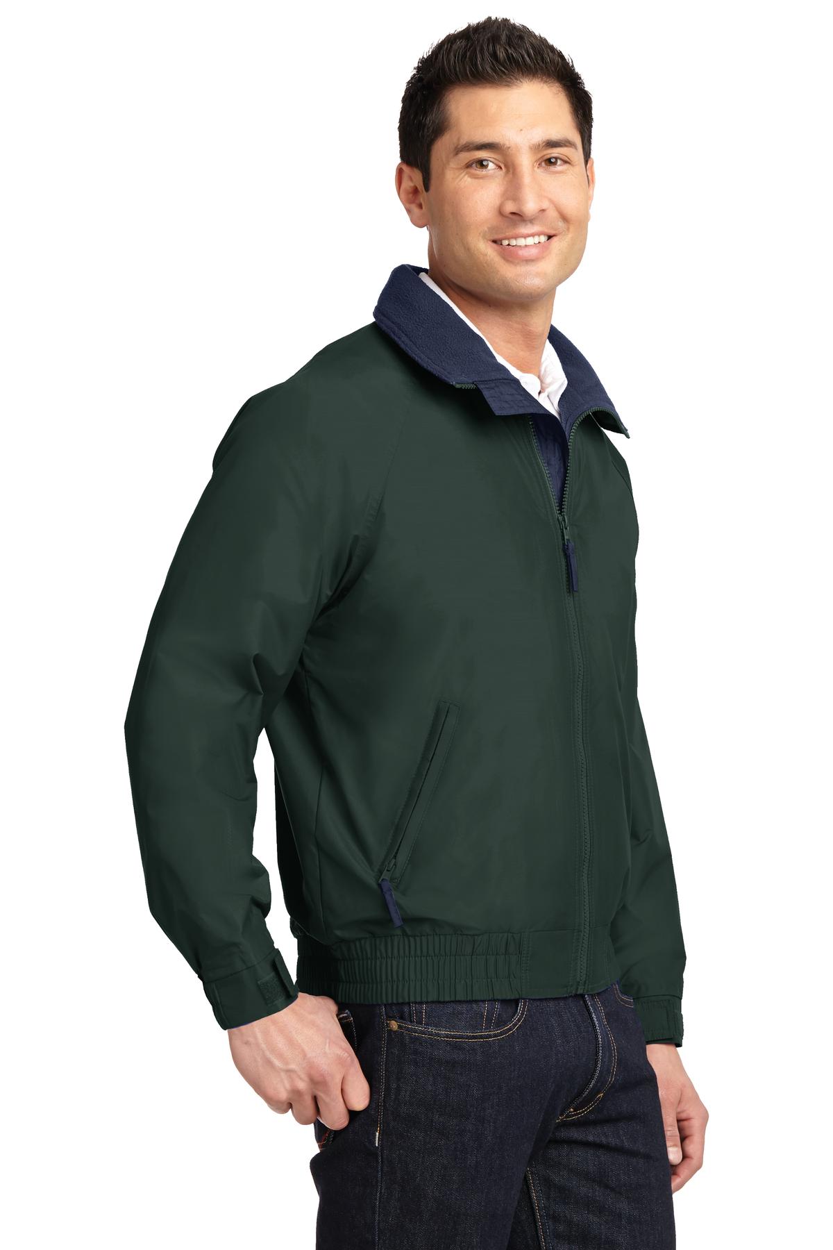 Port Authority Competitor Jacket. JP54 - True Hunter/ True Navy - three_q