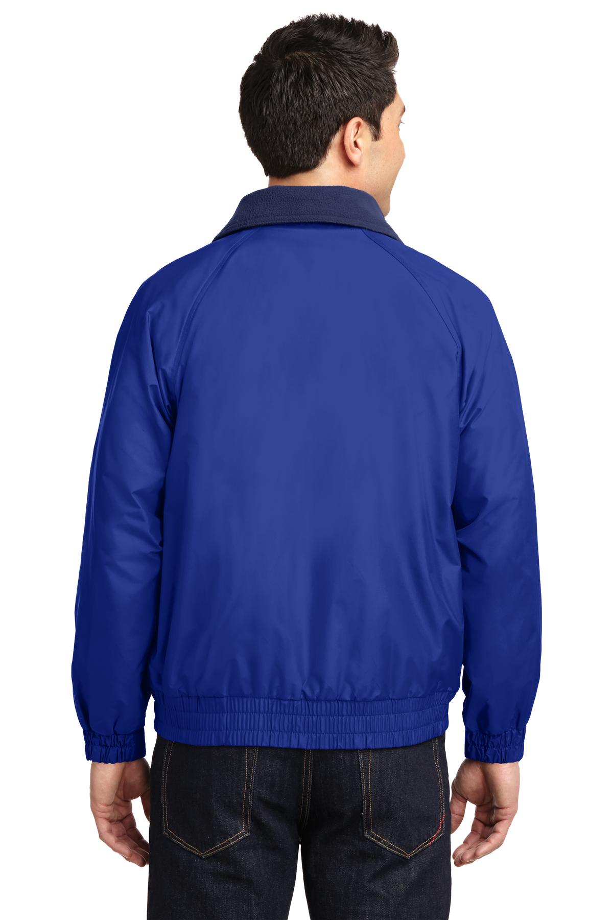 Port Authority Competitor Jacket. JP54 - True Royal/ True Navy - back