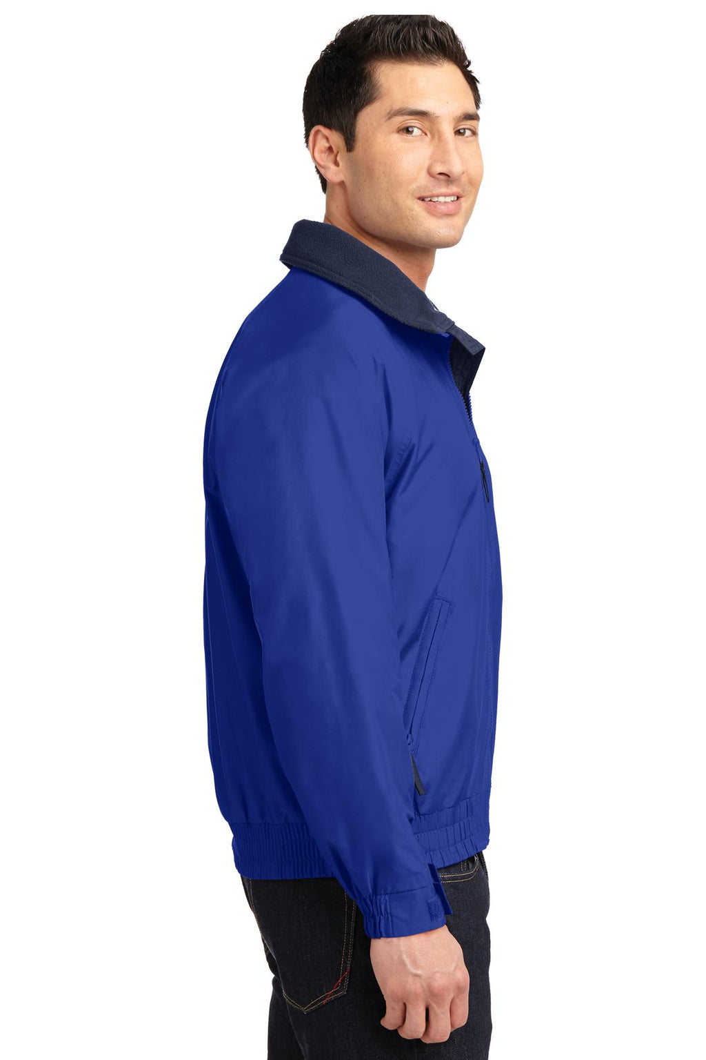 Port Authority Competitor Jacket. JP54 - True Royal/ True Navy - side