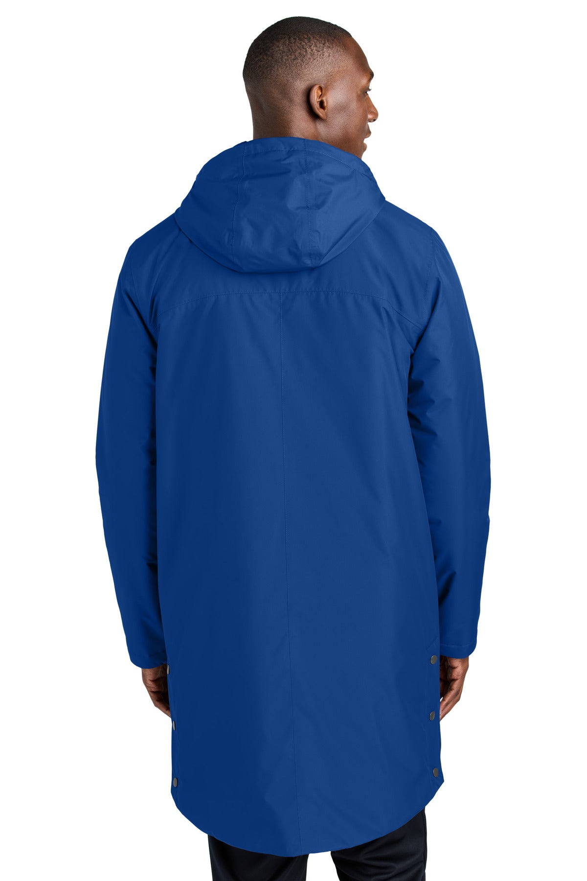 Sport-Tek Waterproof Insulated Sideline Parka JST55 - True Royal - back