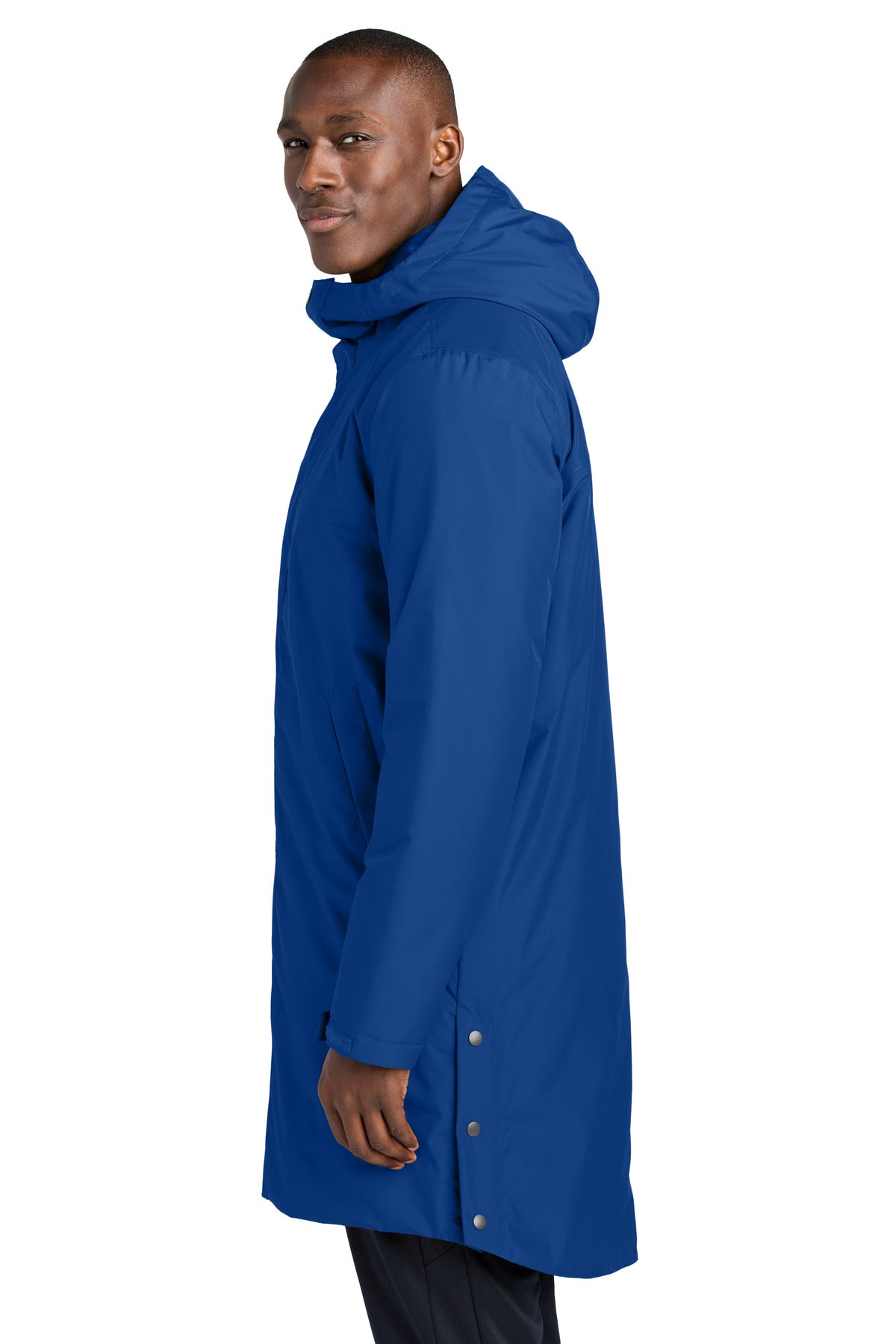 Sport-Tek Waterproof Insulated Sideline Parka JST55 - True Royal - side