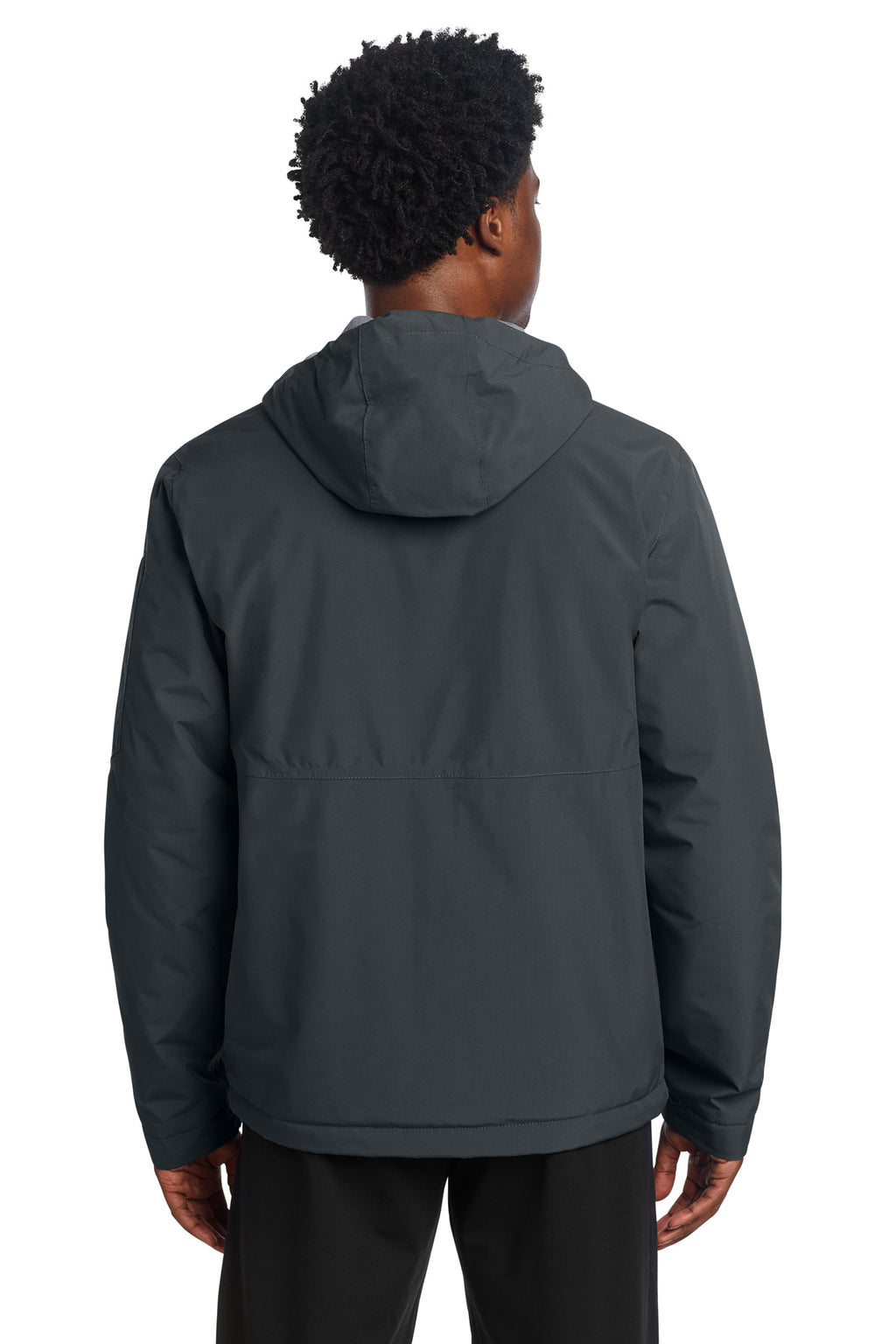 Sport-Tek Waterproof Insulated Jacket JST56 - Graphite - back