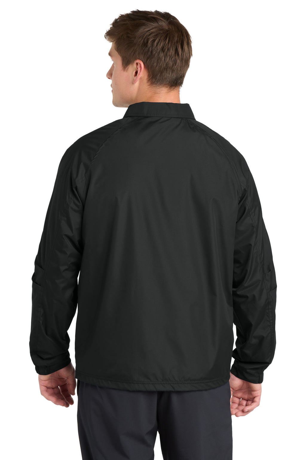 Sport-Tek Sideline Jacket. JST71 - Black - back