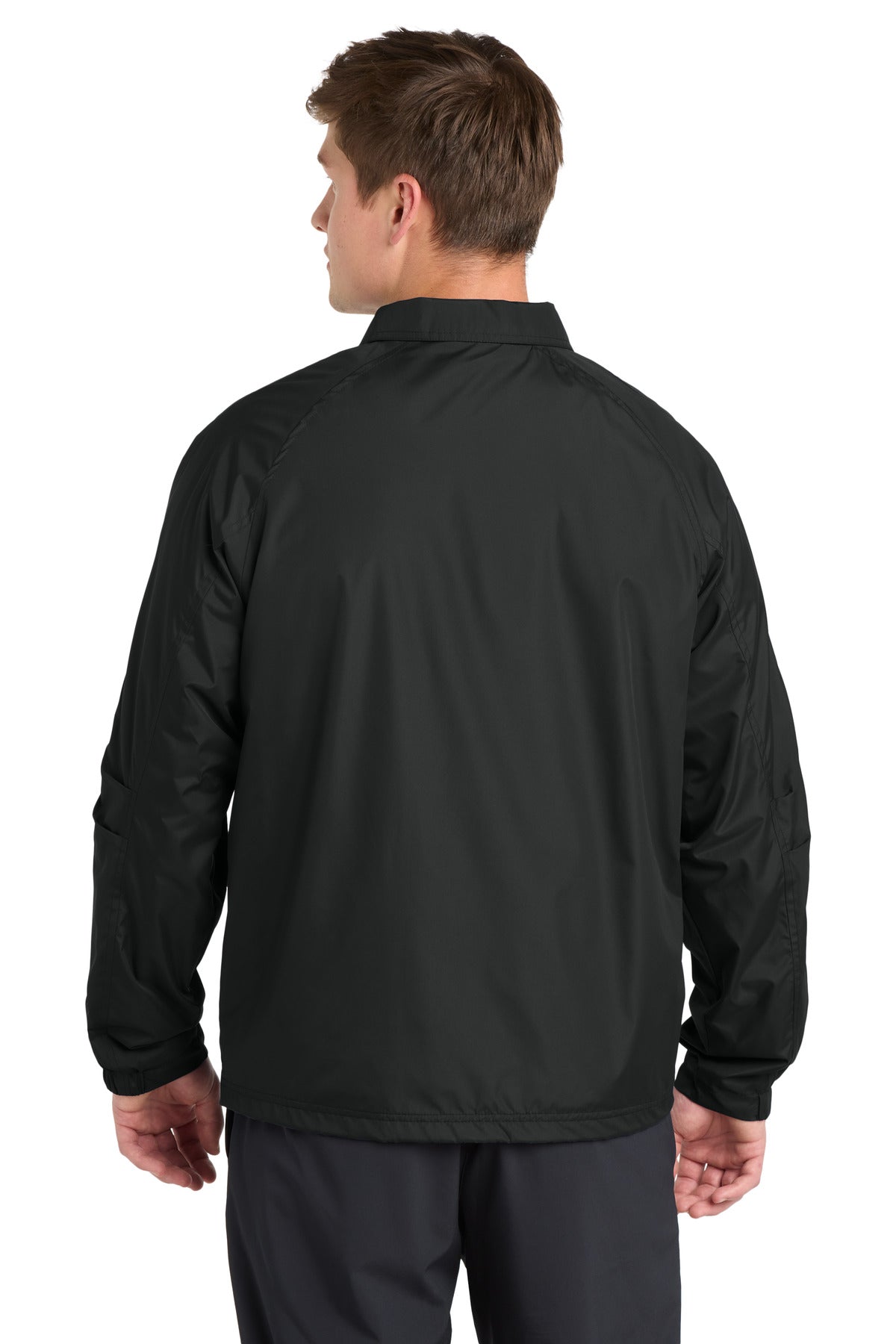 Sport-Tek Sideline Jacket. JST71 - Black - back