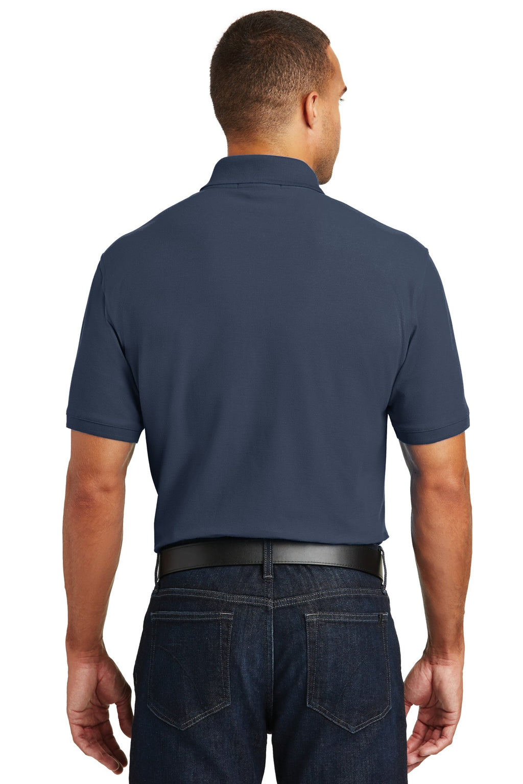 Port Authority Core Classic Pique Polo. K100 - River Blue Navy - back