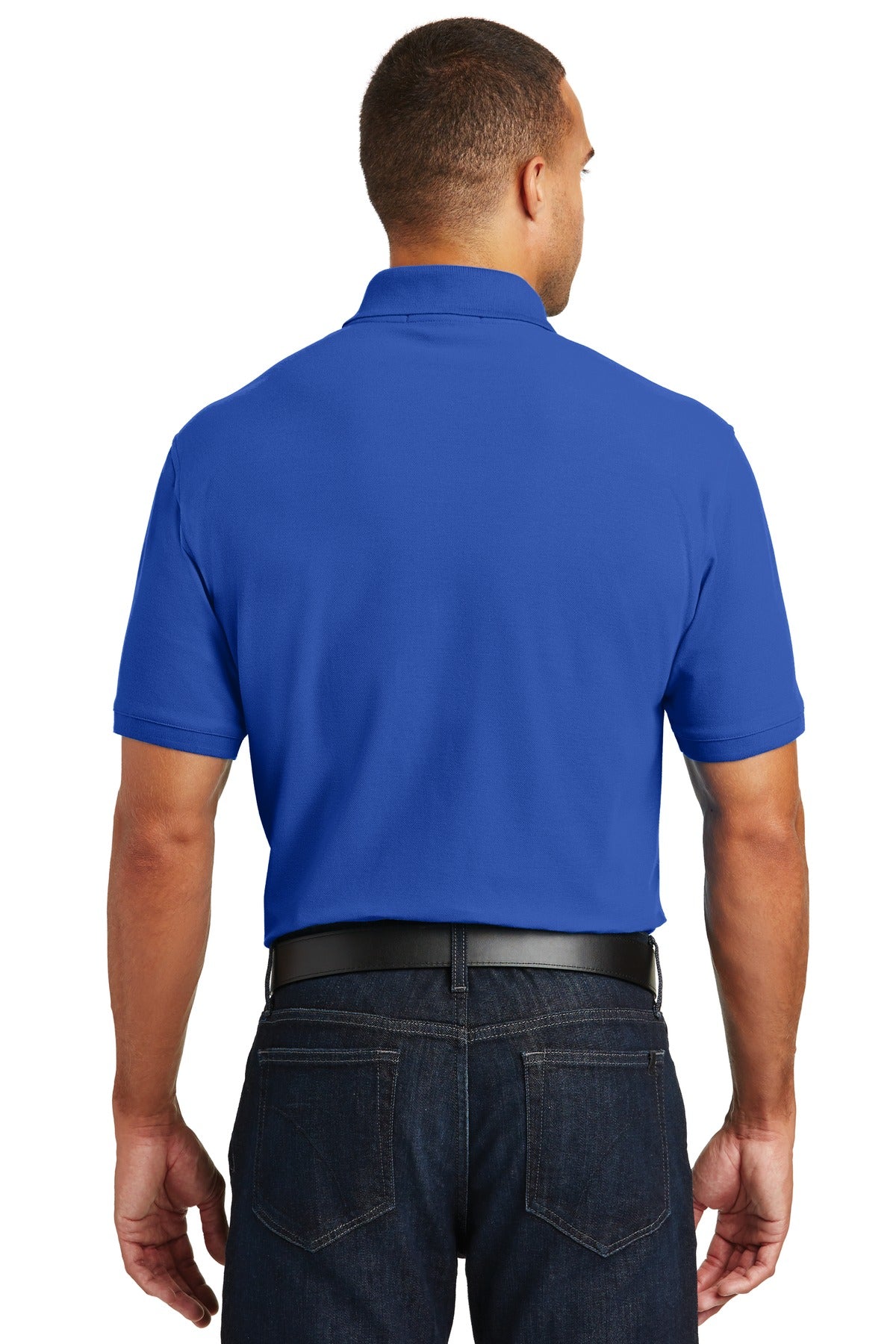 Port Authority Core Classic Pique Polo. K100 - True Royal - back