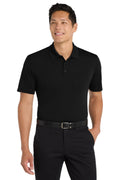 Port Authority Dry Zone UV Micro-Mesh Pocket Polo. K110P - Deep Black - front