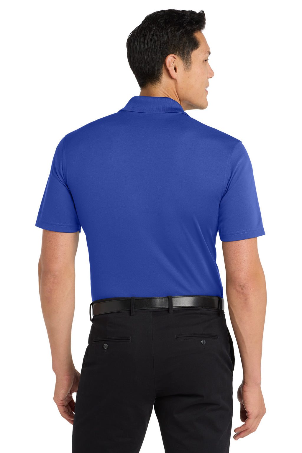 Port Authority Dry Zone UV Micro-Mesh Pocket Polo. K110P - True Royal - back