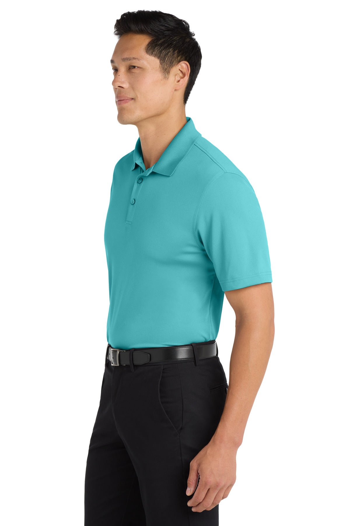 Port Authority Dry Zone UV Micro-Mesh Polo. K110 - Aquamarine - side