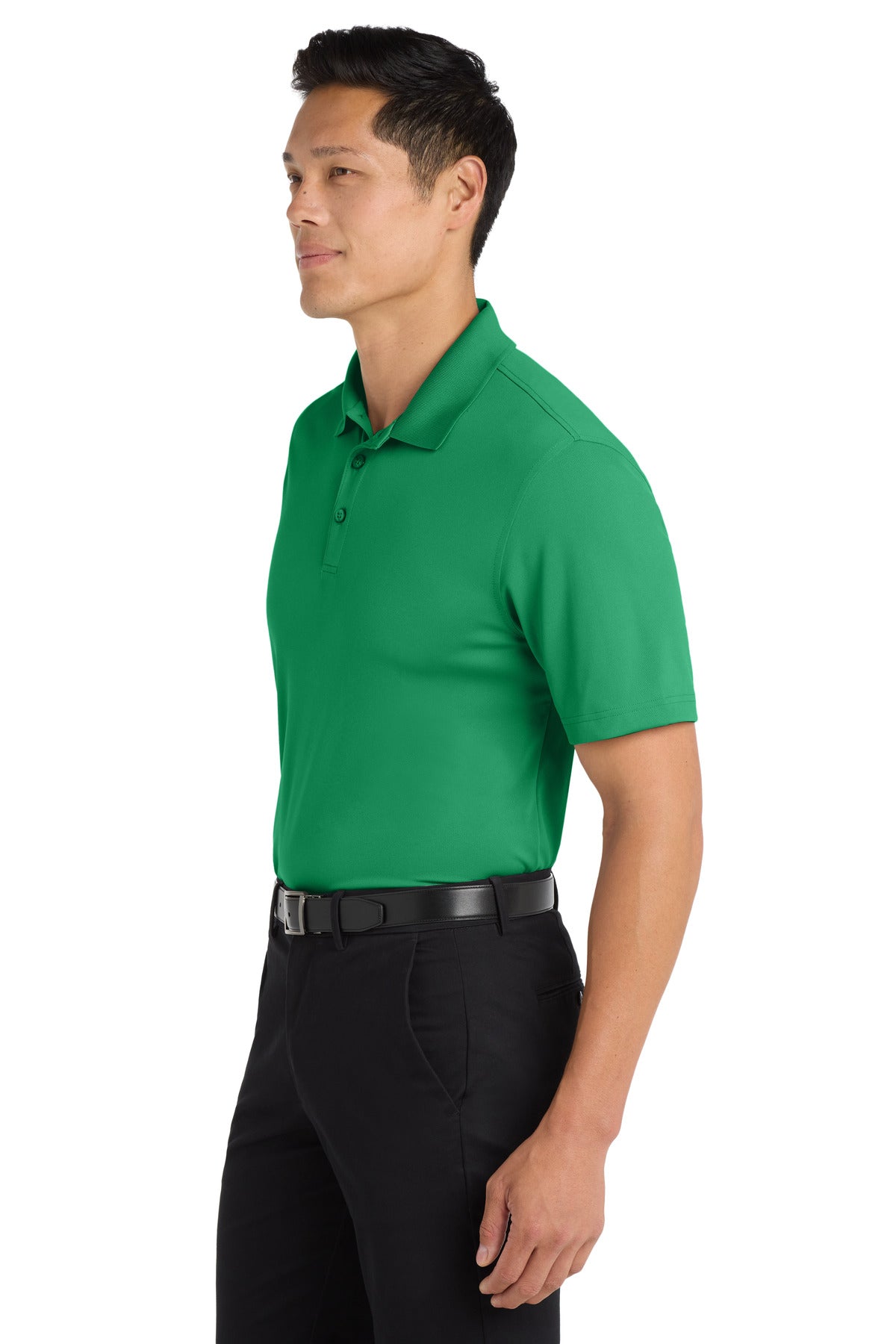 Port Authority Dry Zone UV Micro-Mesh Polo. K110 - Bright Kelly Green - side
