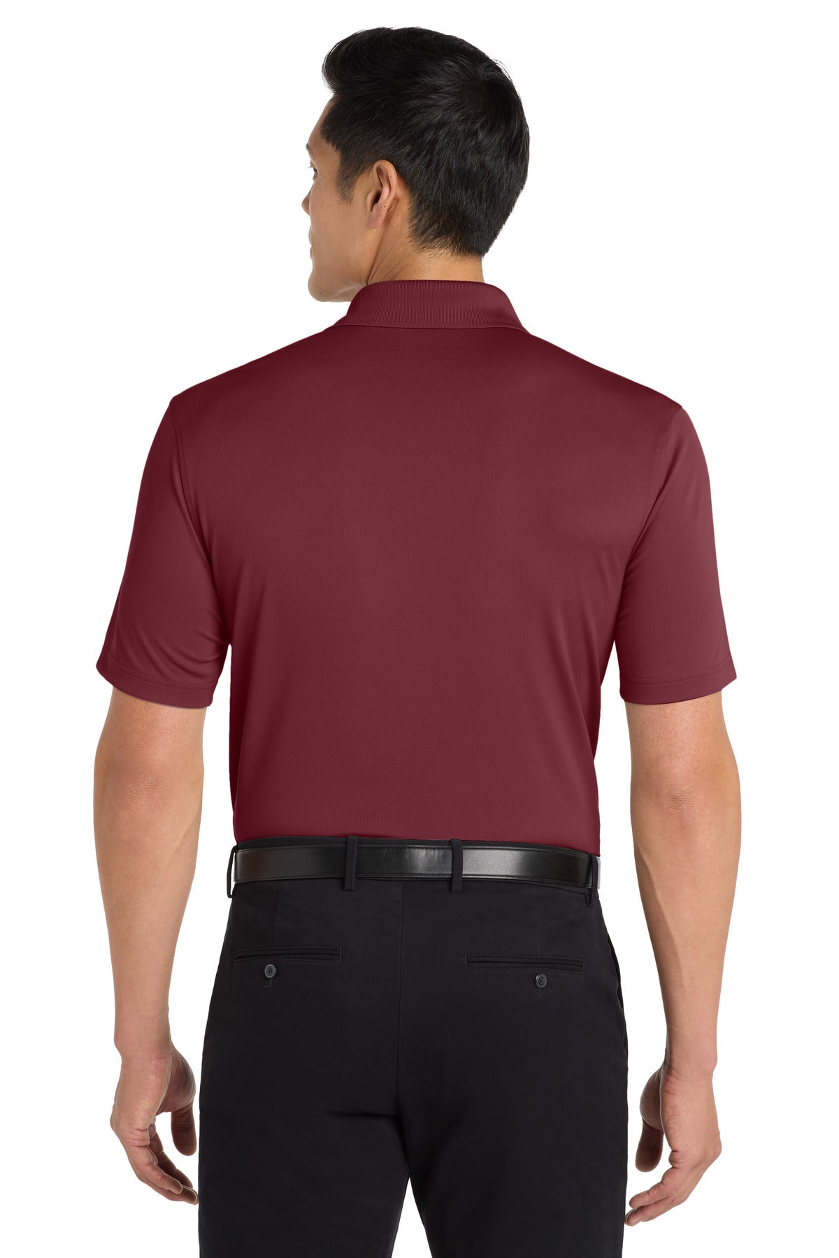 Port Authority Dry Zone UV Micro-Mesh Polo. K110 - Burgundy - back